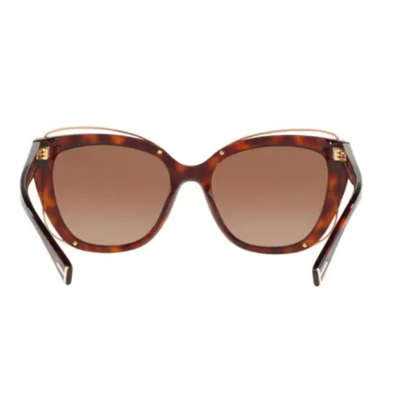 Tiffany & Company Sunglasses TF4148 Cat Eye Havanah Rubedo MA412 - Picture 8 of 15